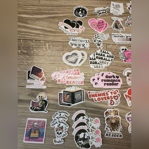 20/$10  Bookish Romance Waterproof‎ New Vinyl Sticker Decal